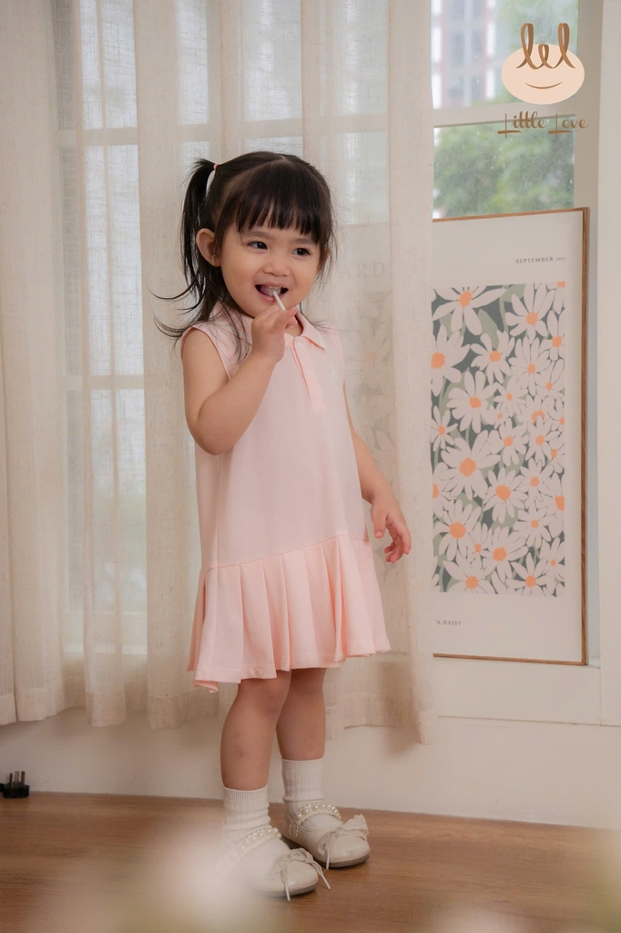 Váy polo cá sấu ba lỗ