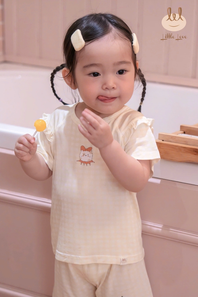 Bộ cộc Smoothy kẻ