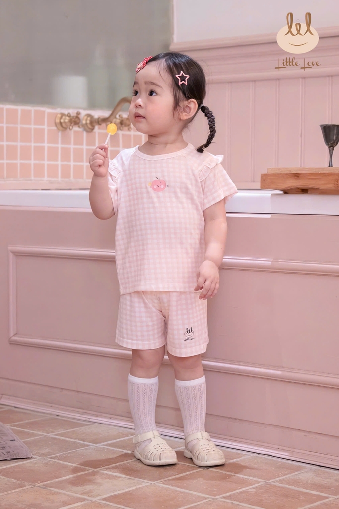 Bộ cộc Smoothy kẻ