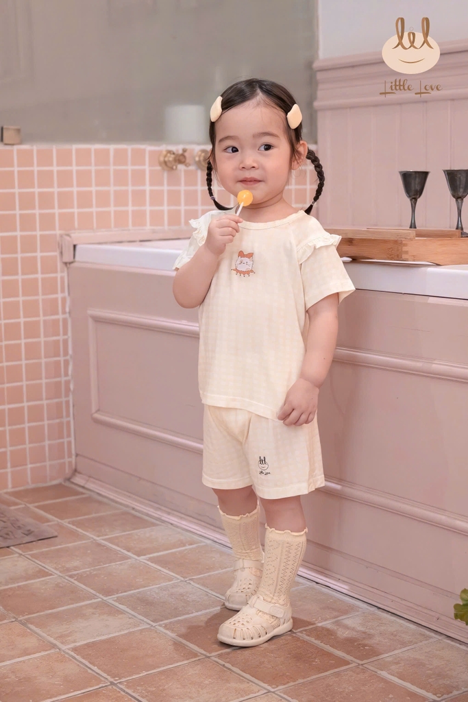 Bộ cộc Smoothy kẻ