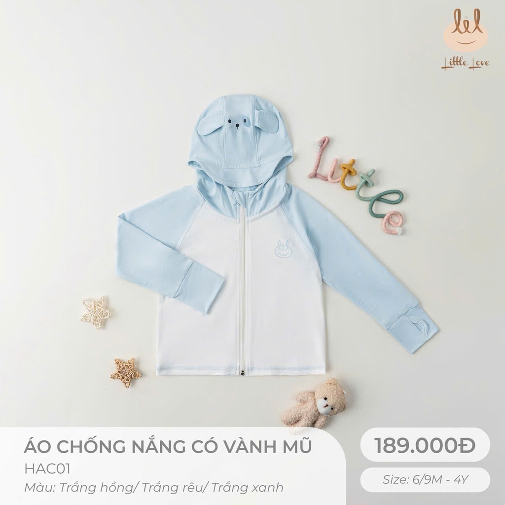 Áo chống nắng có vành mũ