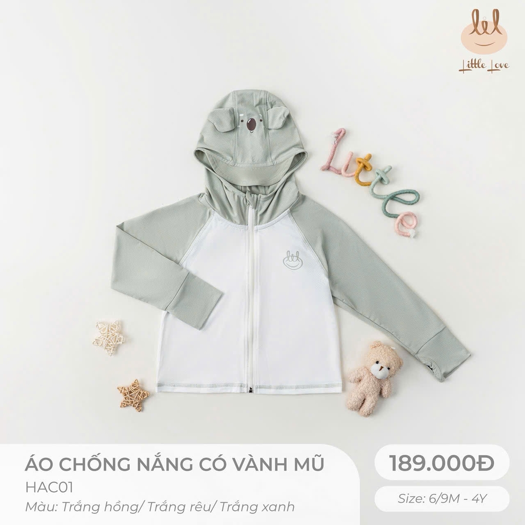 Áo chống nắng có vành mũ