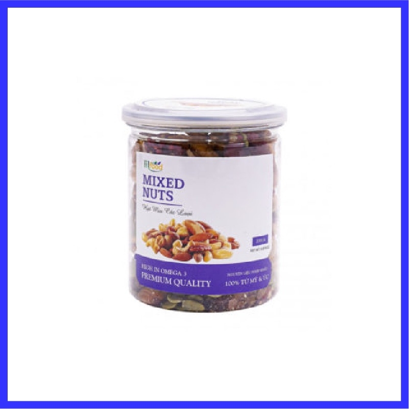 HẠT DINH DƯỠNG MIX 7 VỊ ĐÓNG HỘP 250G