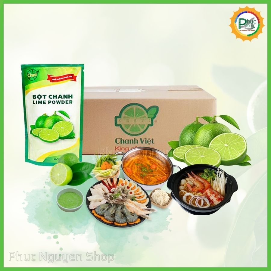 Bột Chanh Gia Vị Chavi 400g