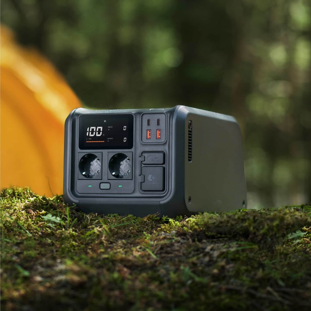 Trạm điện di động 220V DJI Power 500, Công suất 1000W, Pin LFP (LiFePO4) 512Wh, Sạc nhanh 70 phút