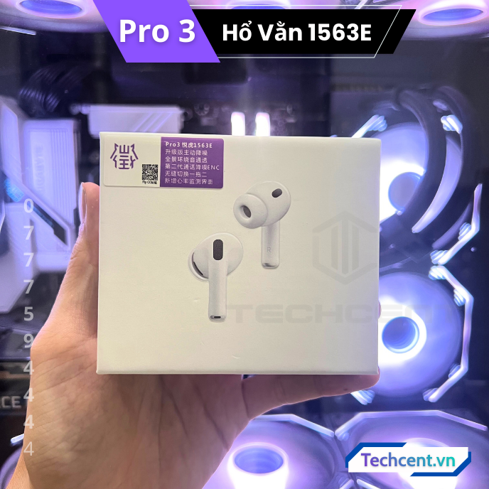 Tai Nghe Pro 3 Hổ Vằn 1563E ANC 45dB (Mới Ra Mắt 2026)