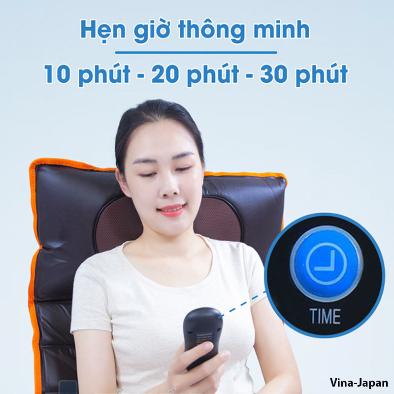 Đệm Massage Toàn Thân Sakura Z30 Japan Cao Cấp