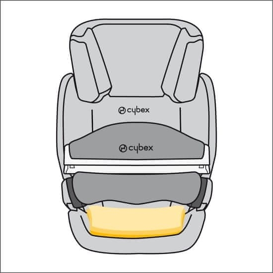 Ghế ô tô trẻ em Cybex CBX Aura-​fix (Đức) cho trẻ từ 9 tháng-12 tuổi, khoá iSOFIX