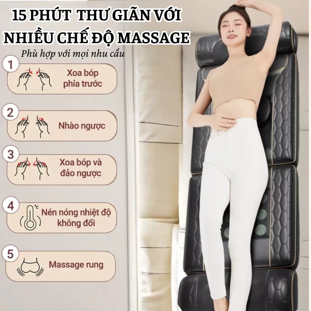 Đệm Massage Toàn Thân Cao Cấp Z120 PRO