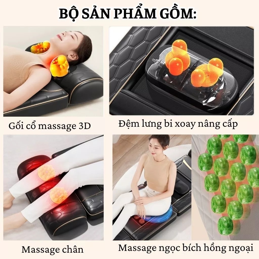 Đệm Massage Toàn Thân Cao Cấp Z120 PRO
