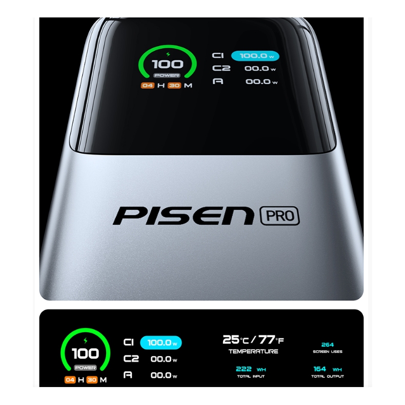 Pin sạc dự phòng Pisen Pro TP-D107 130W 20000mAh Chính Hãng