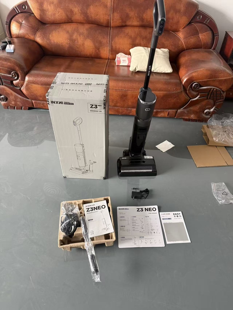 INXNI Z3 Neo – Máy Lau Nhà Hút Bụi 3in1 Tự Giặt Sấy Giẻ, Chống Rối 3 Lớp (Bản Quốc Tế)