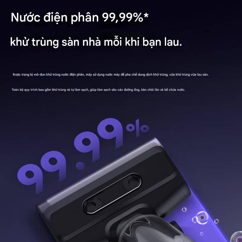 INXNI Z3 Neo – Máy Lau Nhà Hút Bụi 3in1 Tự Giặt Sấy Giẻ, Chống Rối 3 Lớp (Bản Quốc Tế)