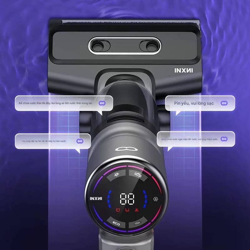 INXNI Z3 Neo – Máy Lau Nhà Hút Bụi 3in1 Tự Giặt Sấy Giẻ, Chống Rối 3 Lớp (Bản Quốc Tế)