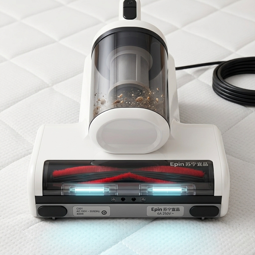 Máy hút bụi nệm sofa EPIN C001 400W – làm sạch sâu, diệt khuẩn UV