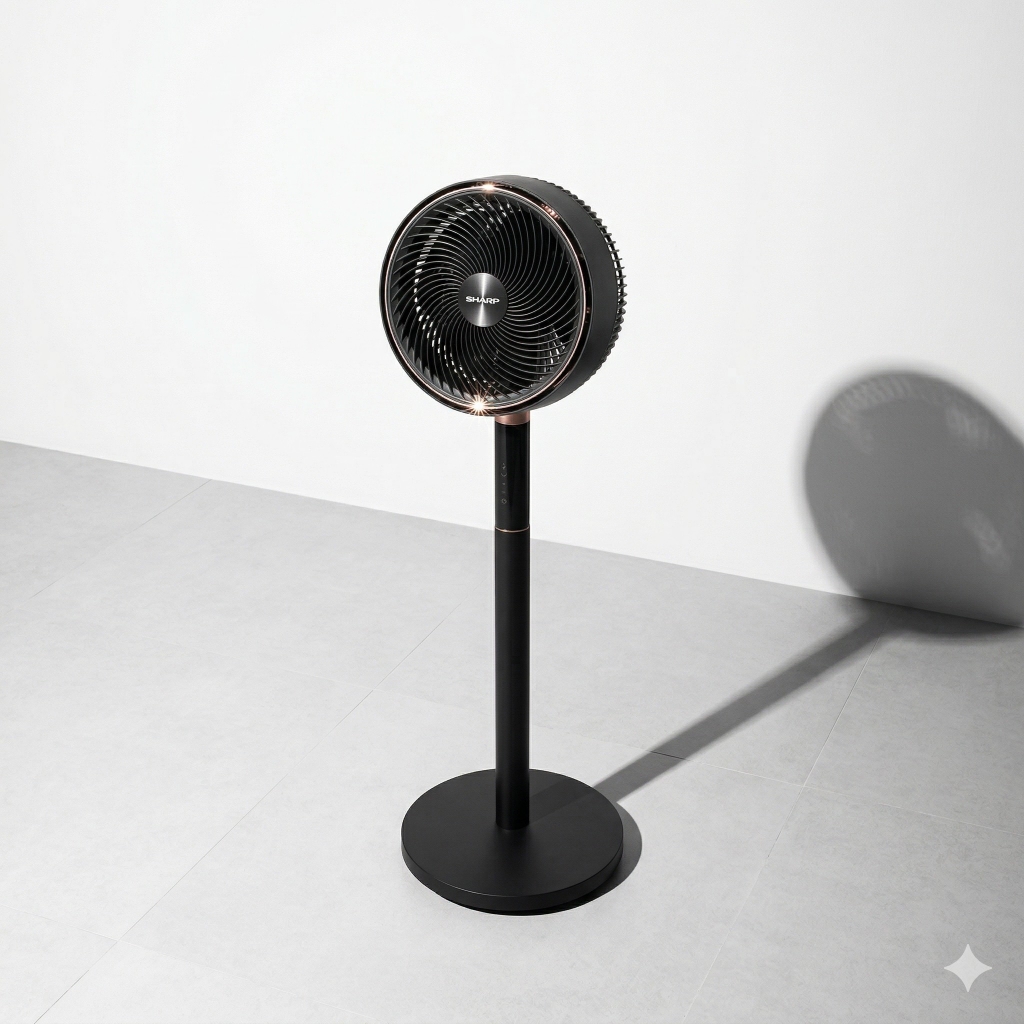 Quạt cây đối lưu SHARP PJ-CD705A, Biến tần DC công suất 40w