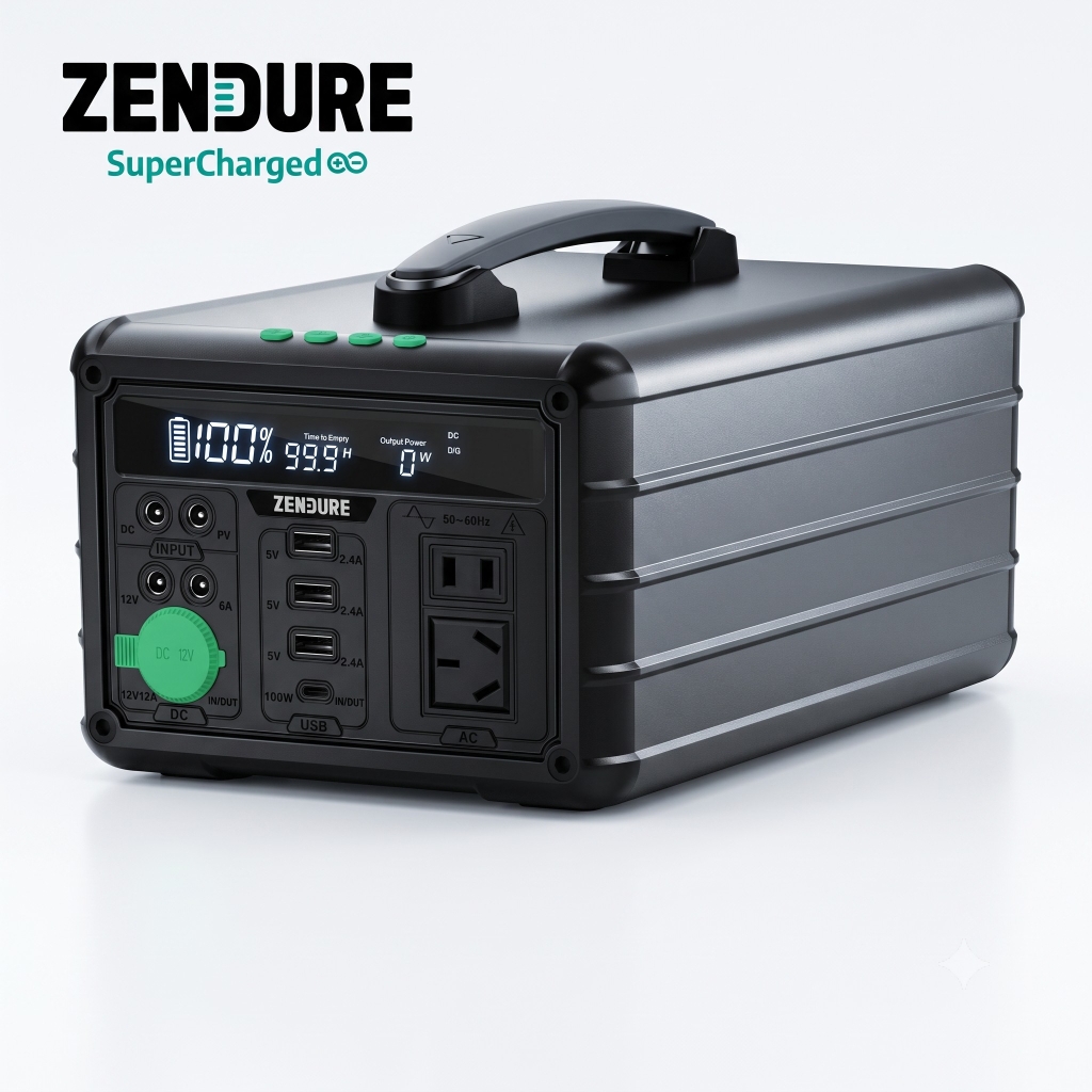 Trạm Sạc 1000W Zendure SuperBase 1000M ZDSB1000M 1016Wh – Công Suất Đỉnh 1500W