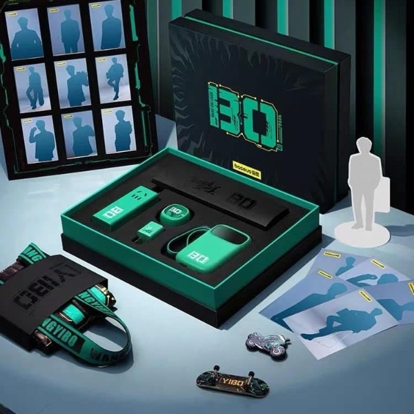 (Giới Hạn) Bộ Quà Tặng Baseus Limited Edition 4 Trong 1 – Pin Dự Phòng 10000mAh, Sạc GaN 30W, Tai Nghe TWS WM02, Ổ Điện 30W