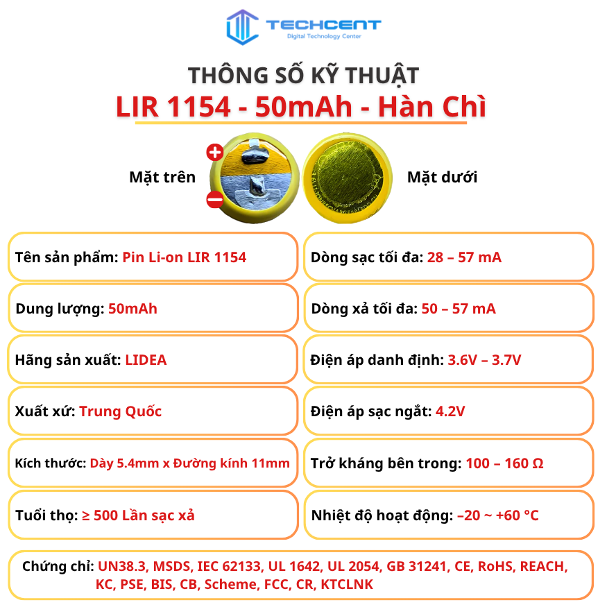 Pin thay thế cho tai nghe không dây