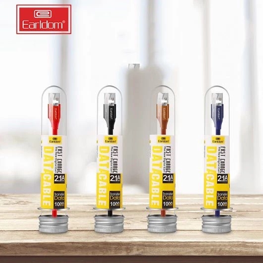 Cáp Sạc Dù Earldom EC-015 Siêu Bền Chống Rối