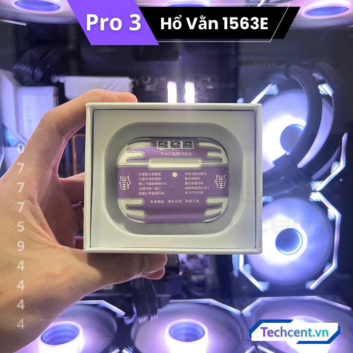 Tai Nghe Pro 3 Hổ Vằn 1563E ANC 45dB (Mới Ra Mắt 2026)
