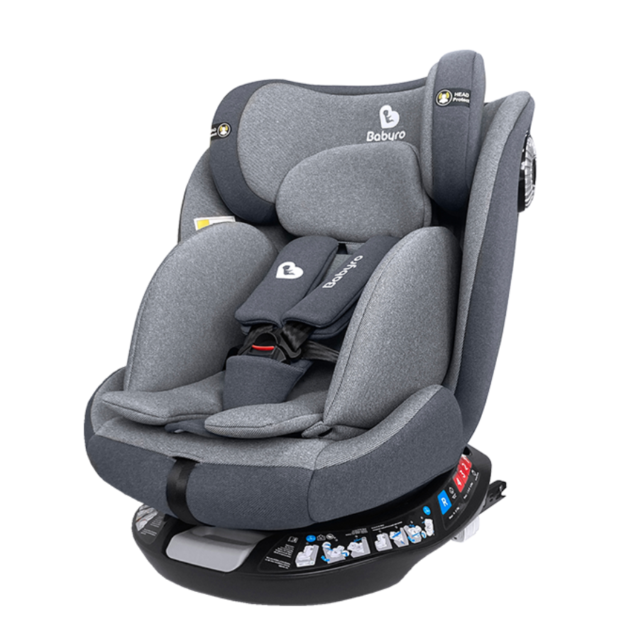 Ghế ô tô cho bé BABYRO SPINSAFE (G406) 0-12 Tuổi, Khóa ISOFIX + Top Tether