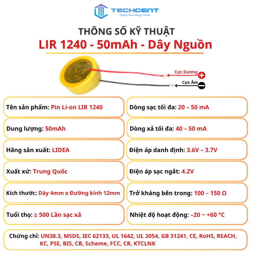 Pin thay thế cho tai nghe không dây
