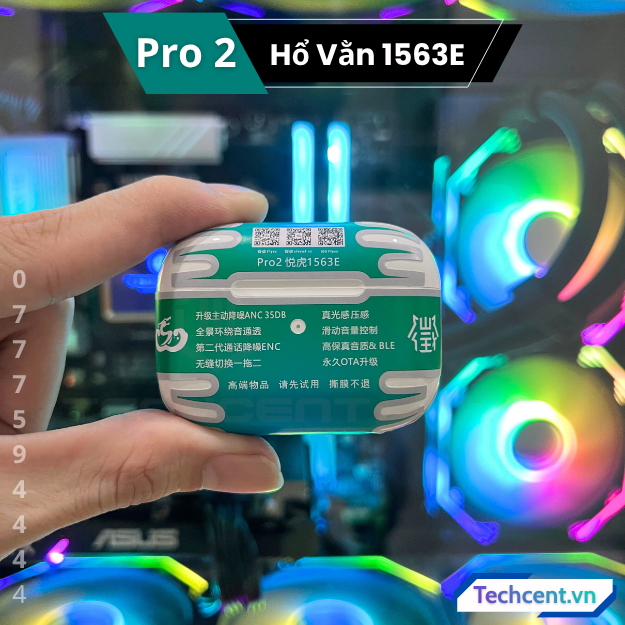 Tai Nghe Pro 2 Hổ Vằn 1563E ANC 40dB (Mới Ra Mắt)