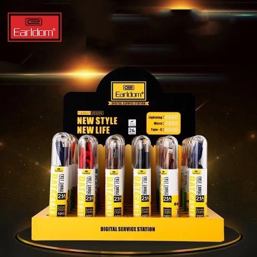 Cáp Sạc Dù Earldom EC-015 Siêu Bền Chống Rối