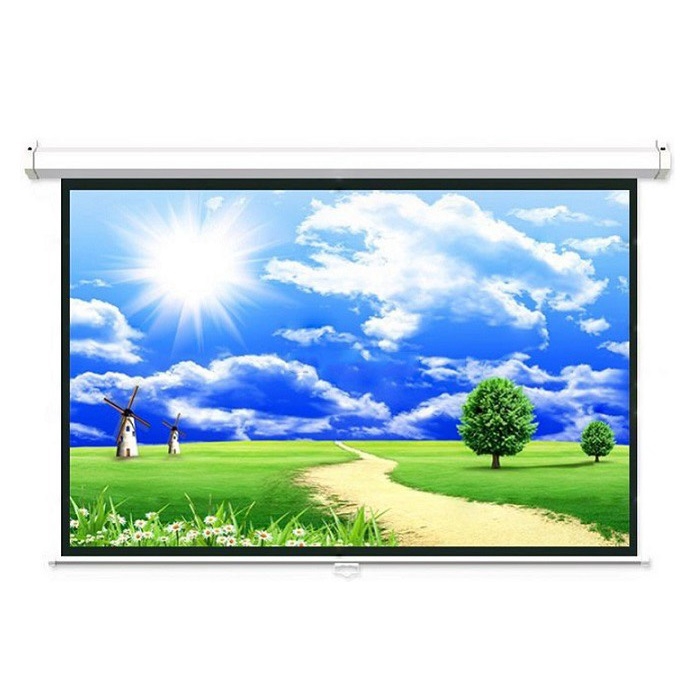 Màn chiếu treo tường 100inch kéo tay Regent 1m8 x 1m8