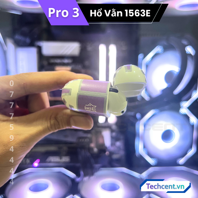 Tai Nghe Pro 3 Hổ Vằn 1563E ANC 45dB (Mới Ra Mắt 2026)