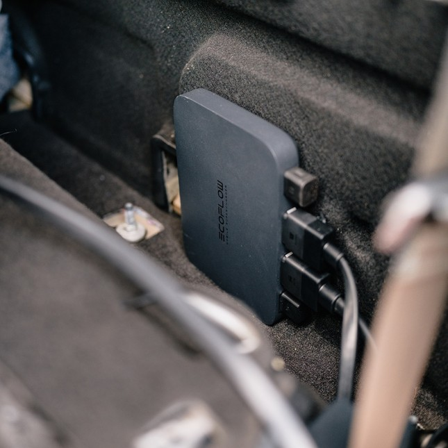 Bộ Sạc Ô Tô EcoFlow 800W Car Alternator Charger – Sạc Nhanh Khi Di Chuyển, Giải Pháp Năng Lượng Di Động