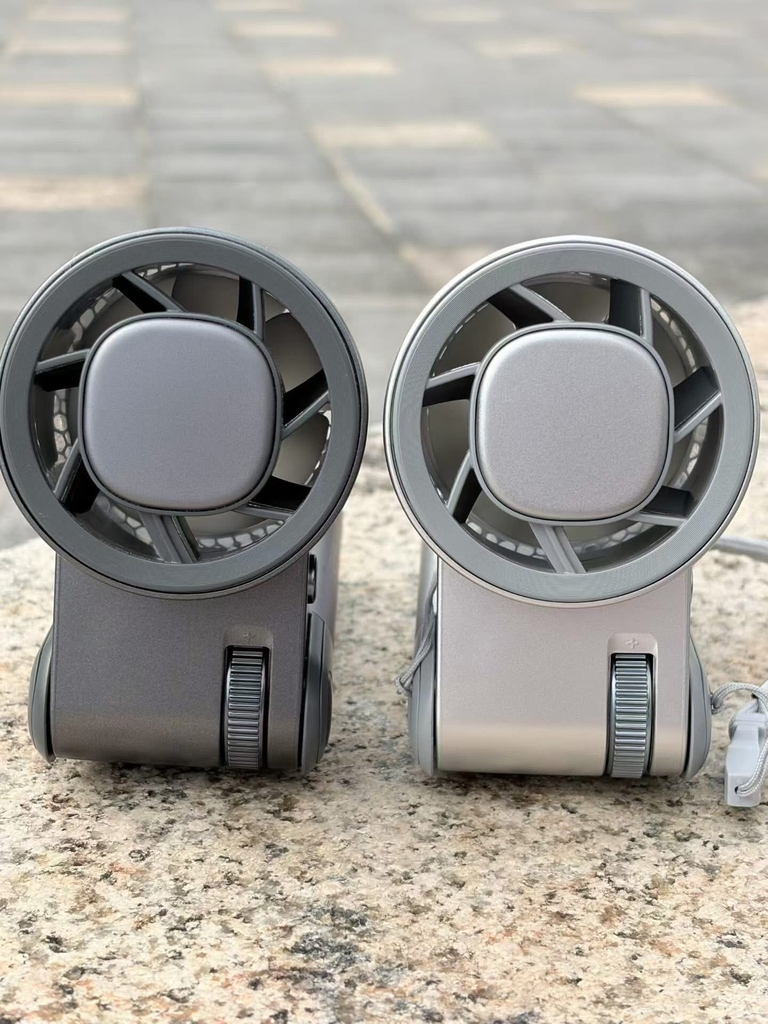 Quạt Mini Cầm Tay IceWing JF181 Vỏ Nhôm Cao Cấp – Có Làm Lạnh, 199 Tốc Độ, Pin Sạc, Màn Hình LED