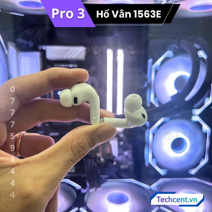 Tai Nghe Pro 3 Hổ Vằn 1563E ANC 45dB (Mới Ra Mắt 2026)