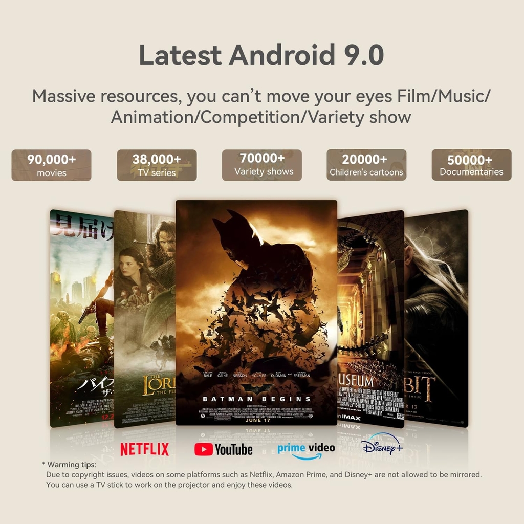 Máy Chiếu Mini Xiaomi Wanbo X2 Max – Hàng Phân Phối Chính Hãng