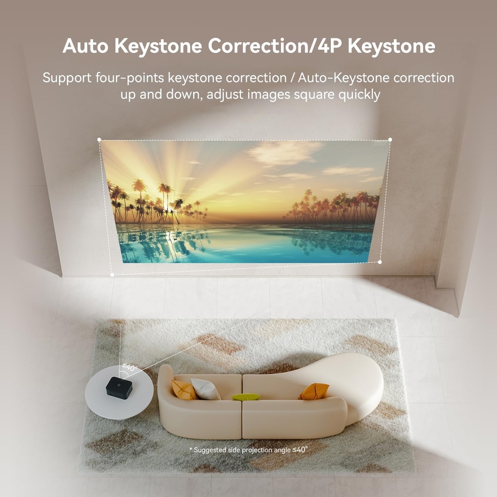 Máy Chiếu Mini Xiaomi Wanbo X2 Max – Hàng Phân Phối Chính Hãng