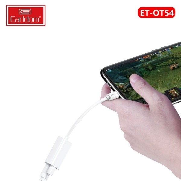 Giắc Chuyển Lightning 2in1 Earldom OT54