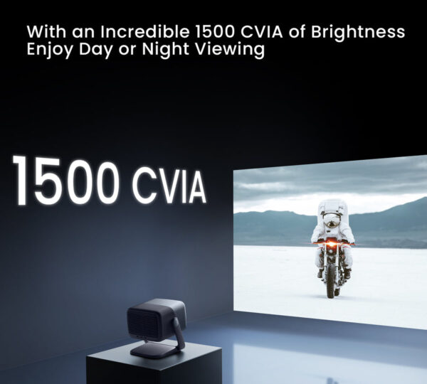 Máy chiếu laser ba bóng JMGO N1 Pro 1500 CVIA Lumens, Độ tương phản FOFO 1600:1, FHD 1080P, Hỗ trợ 4K, Android TV 11 180“, Hiệu chỉnh Keystone, Blu-Ray 3D, Loa Dynaudio 10W*2 cho gia đình