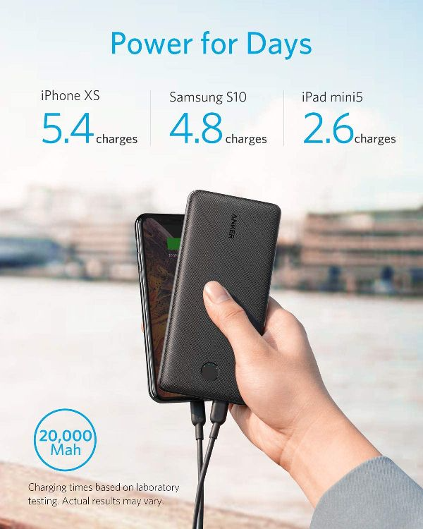 Pin sạc dự phòng Anker Power 3 20000mAh PD A1281