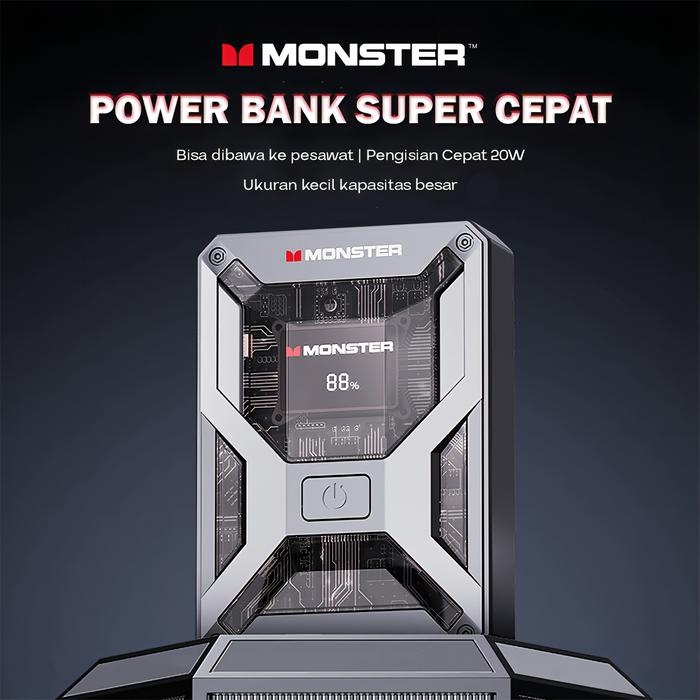 Pin dự phòng Monster King Power PD1008 10000mAh