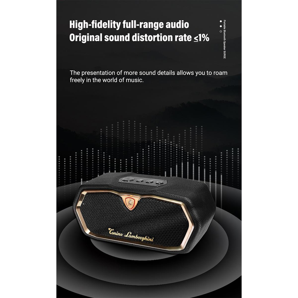 Loa Bluetooth TONINO LAMBORGHINI Luxury TL89 SURGE