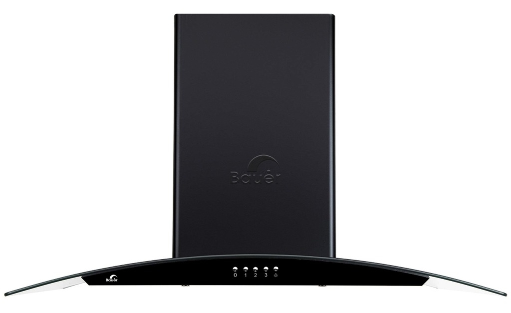 Máy Hút Mùi Bauer BC 70EC1B - Kính cong đen 1200m3/h