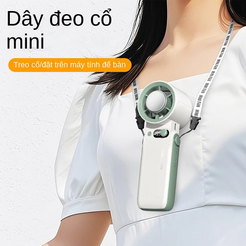 Quạt Sò Lạnh Mini Cầm Tay A228 - Thiết Kế Nhỏ Gọn, Làm Mát Siêu Nhanh