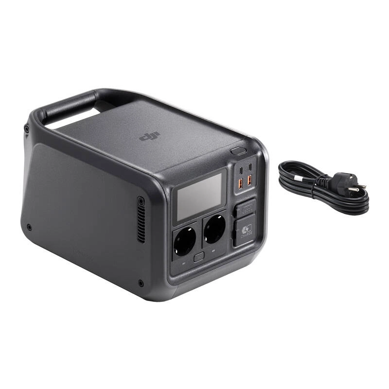 Trạm điện di động 220V DJI Power 500, Công suất 1000W, Pin LFP (LiFePO4) 512Wh, Sạc nhanh 70 phút