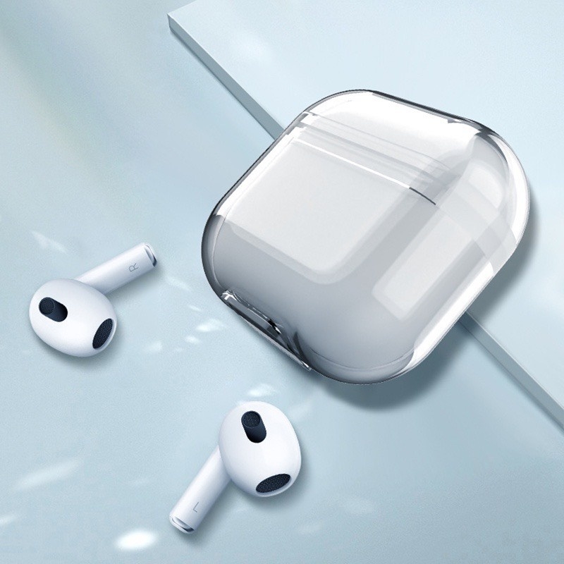 Case Vỏ Ốp Airpods trong suốt chống bẩn, bảo vệ chống sốc