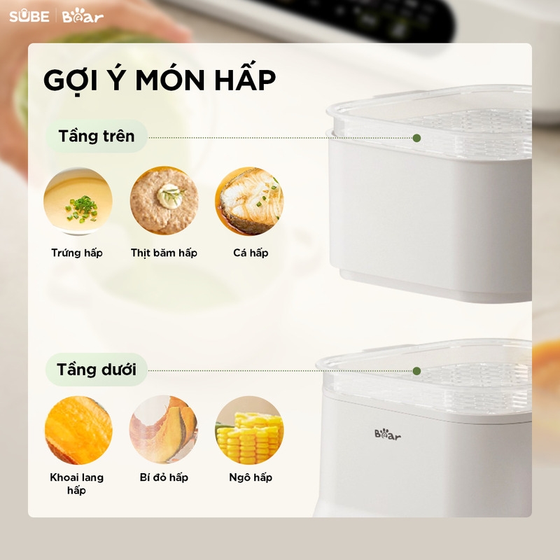 Máy đun nước và hâm sữa tiệt trùng Bear WW-5H12V78 Chính Hãng