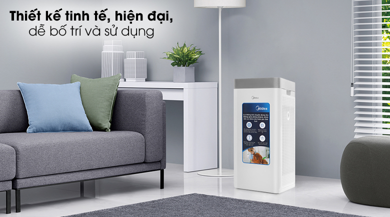 Máy lọc không khí Midea MAP-550GJA32 38W Chính Hãng