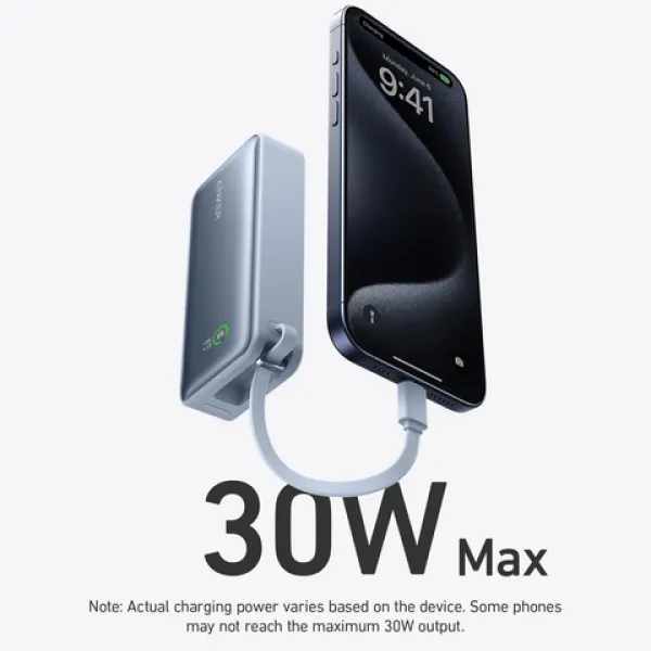 Pin Dự Phòng Anker Nano 10000 30W (Built-In USB-C Connector) - A1259