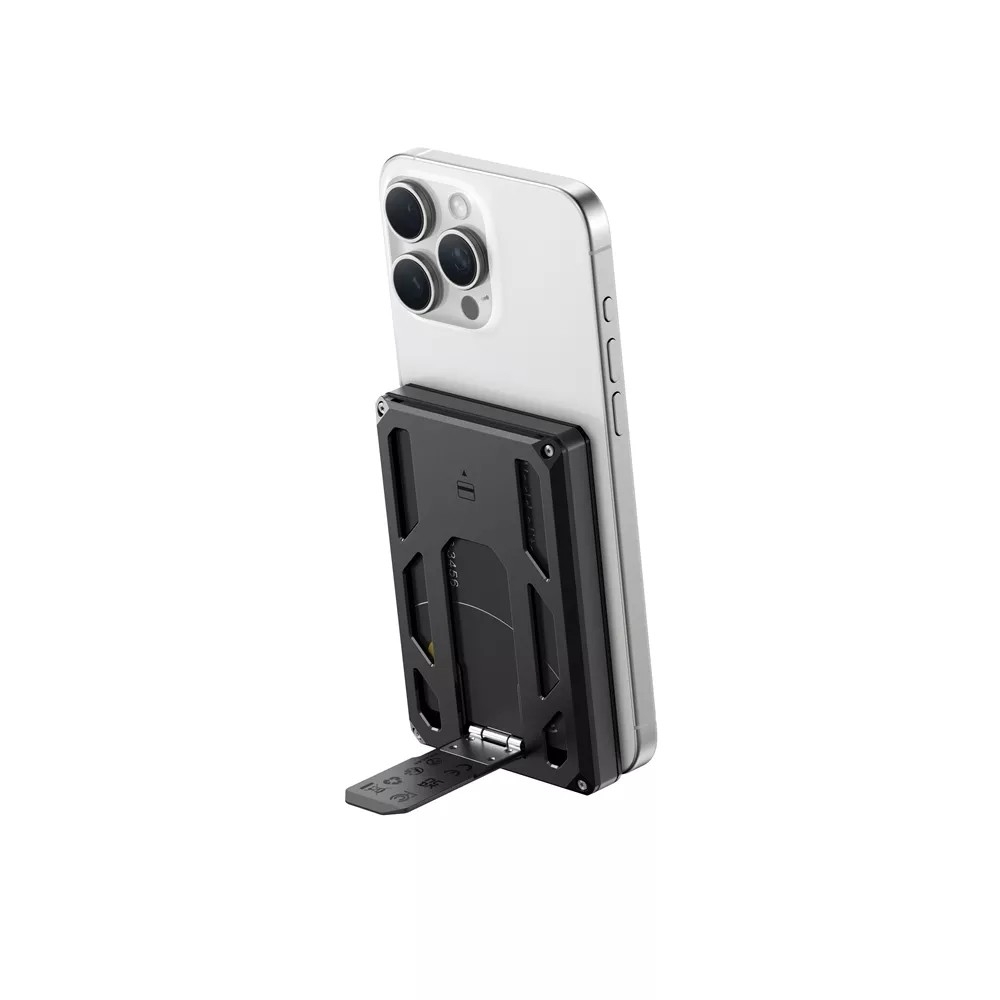 Pin Dự Phòng VEGER X5 WalletTrack 5000mAh – MagSafe, Find My, Ví RFID, Sạc Nhanh 20W