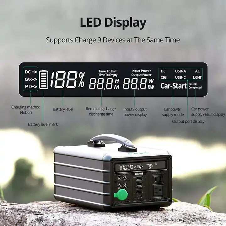 Trạm Sạc 1000W Zendure SuperBase 1000M ZDSB1000M 1016Wh – Công Suất Đỉnh 1500W